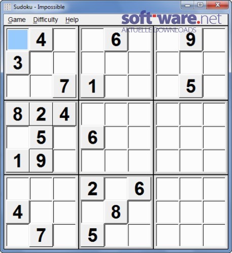 Sudoku Portable 1.1.7 - Download (Windows / Deutsch) bei SOFT-WARE.NET