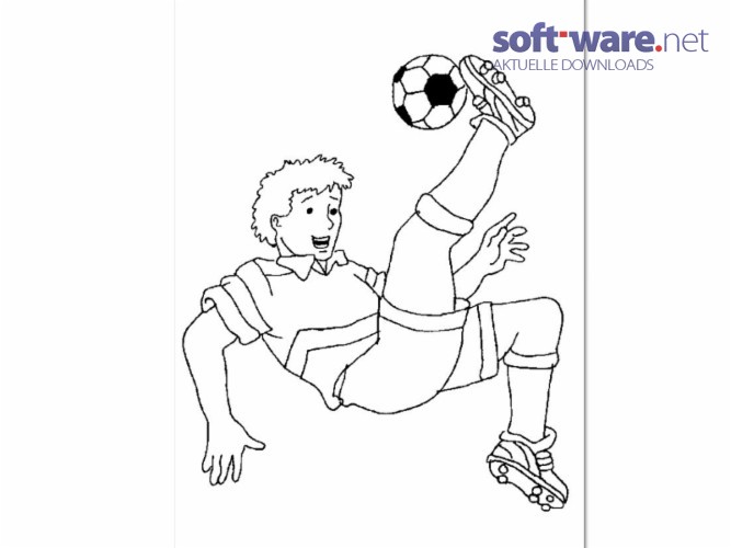 Fußball Ausmalbilder - Download (Windows / Deutsch) bei SOFT-WARE.NET